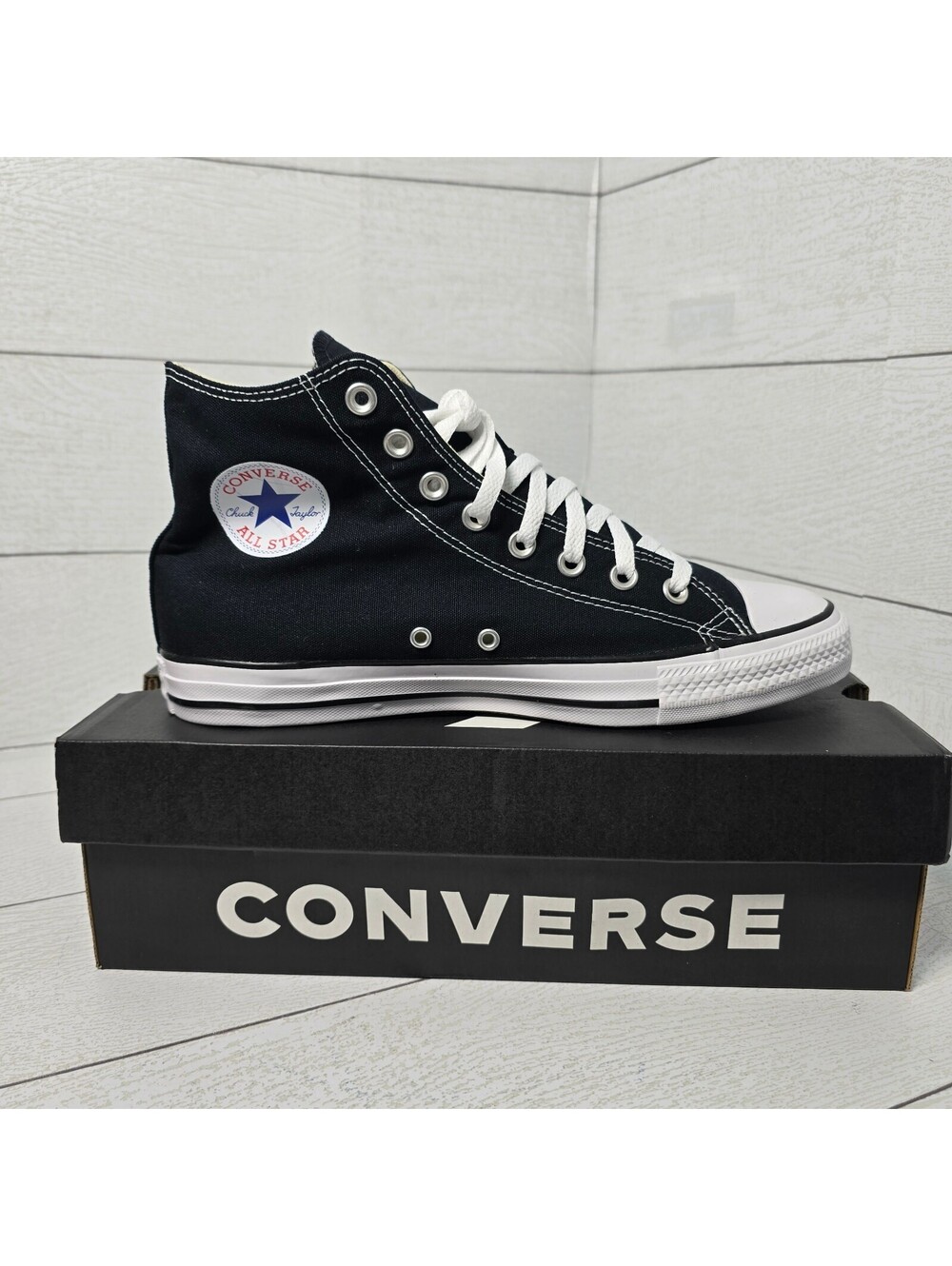 Converse Chuck Taylor All Star High Top Black M9160 Men’s 9.5 Women’s 11.5 Box